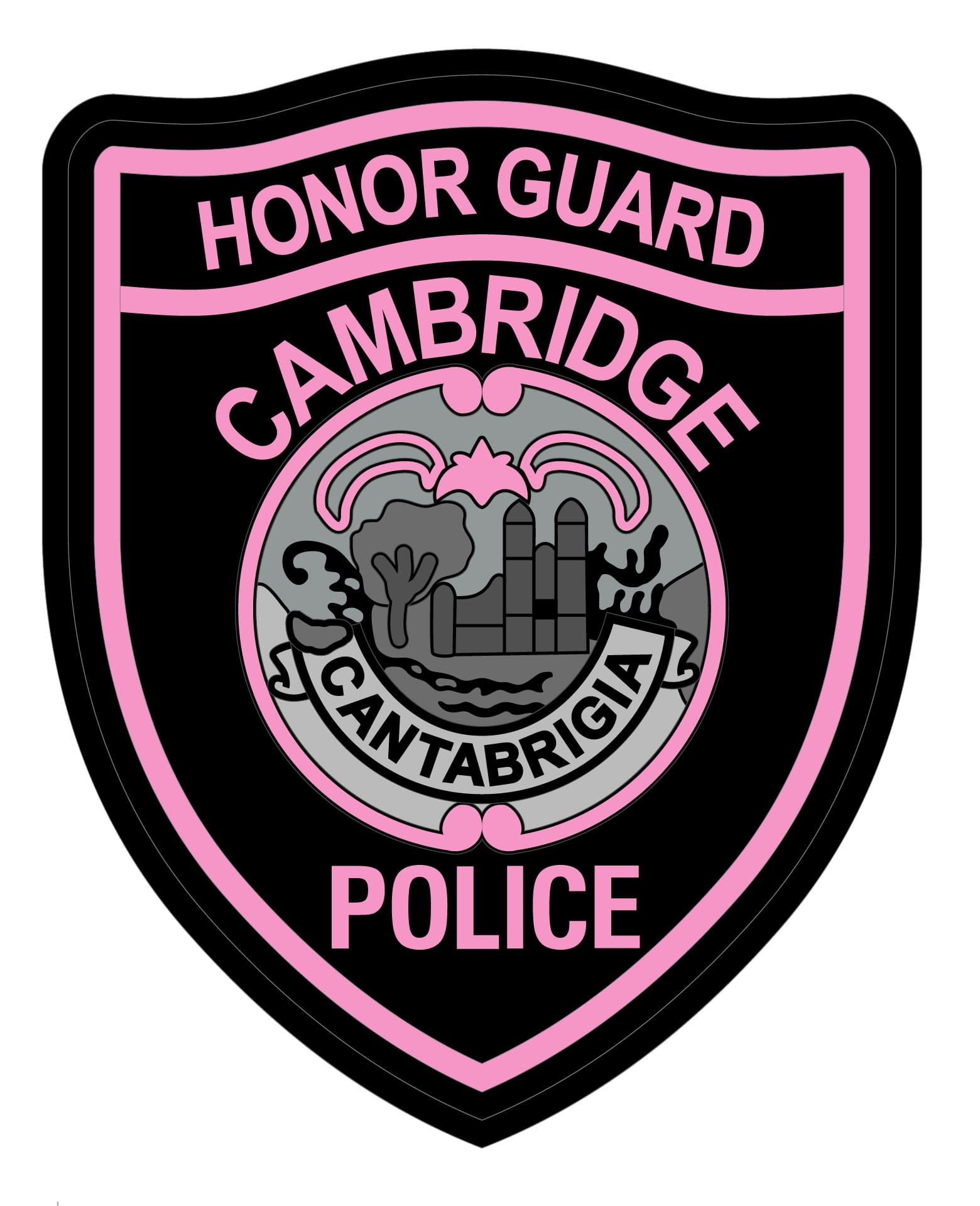 CPD Honor Guard Pink Patch