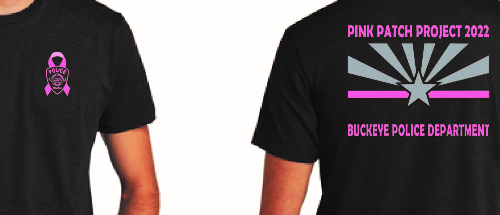 Buckeye PD Pink Patch T-Shirts $20.00