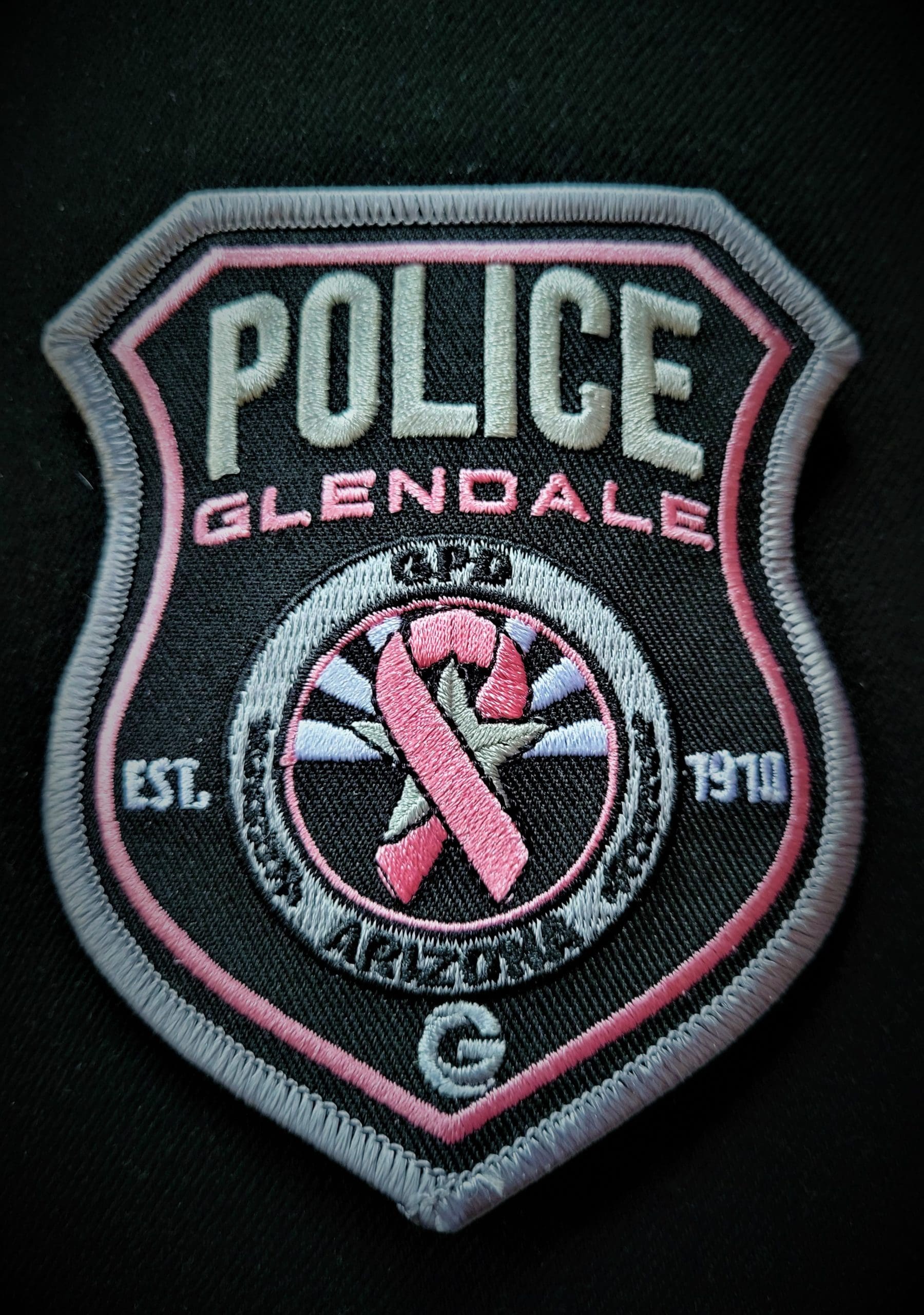 Glendale AZ PD Pink Patch 22