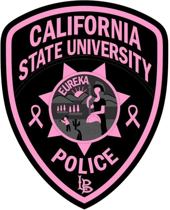 CSULB Police Pink Patch